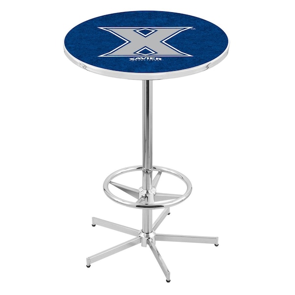 42" Chrome Xavier Pub Table